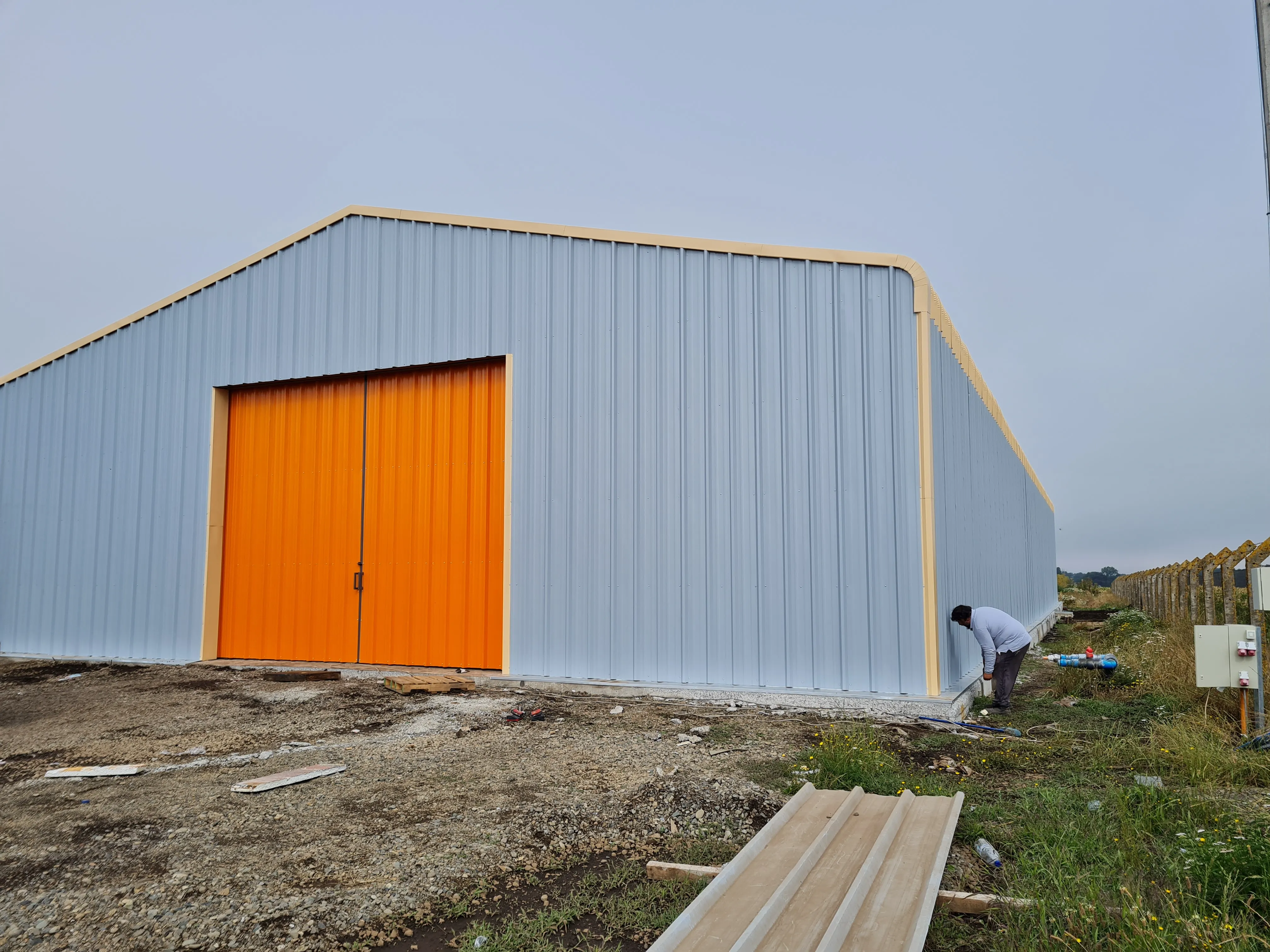 Construcción de Galpones